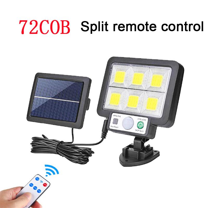 LED Solar Split Wall Lamp 3 Mode Waterproof Motion Sensor Lamps Garden Street Lighting Solar Lamp For Garage Security Wall Light