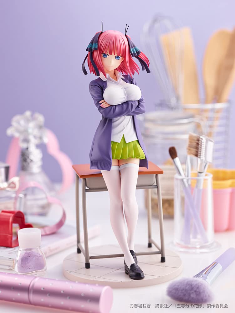 

Kotobukiya Quintessential Quintuplets Nino Nakano Kotobukiya Shop Limited Resolved Hair Change Parts включает в себя 18 масштабных ПВХ окрашенных готовых