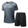 Basketball-Kurzarm-Set im europäischen Stil: Lässiges Sportliches Partner-Outfit