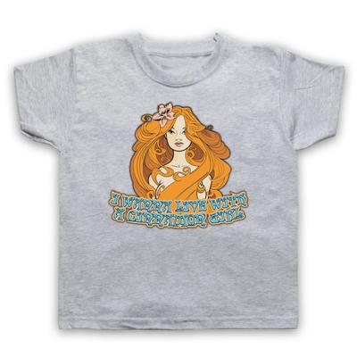 CINNAMON GIRL NEIL RETRO UNOFFICIAL COUNTRY ROCK KIDS CHILDS T-shirt
