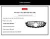 Silver Front Grille for 2016-2020 Mercedes-Benz E-Class W213 E63S