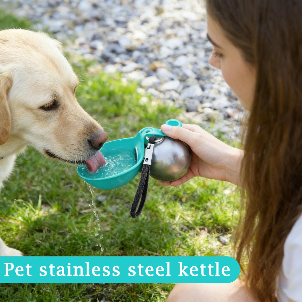 Dog Toy Water Bottle Leakproof Outdoor Travel Bowl, Puppy Drink Dispenser For Walking Pet Bottle Bowl Container285ml