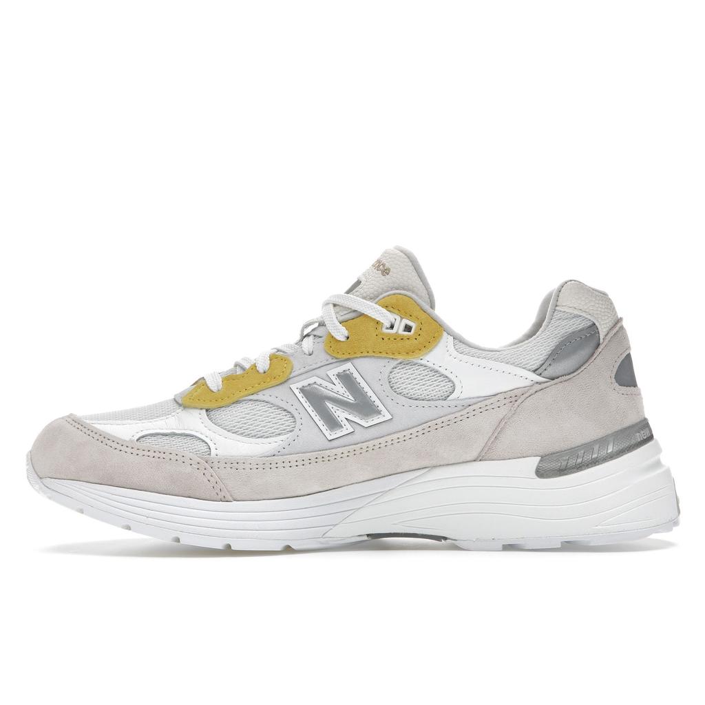 Paperboy Paris x New Balance 992 Made in USA Fried Egg Unisex Sneakers Cream Nimbus-Cloud Yellow M992PB1