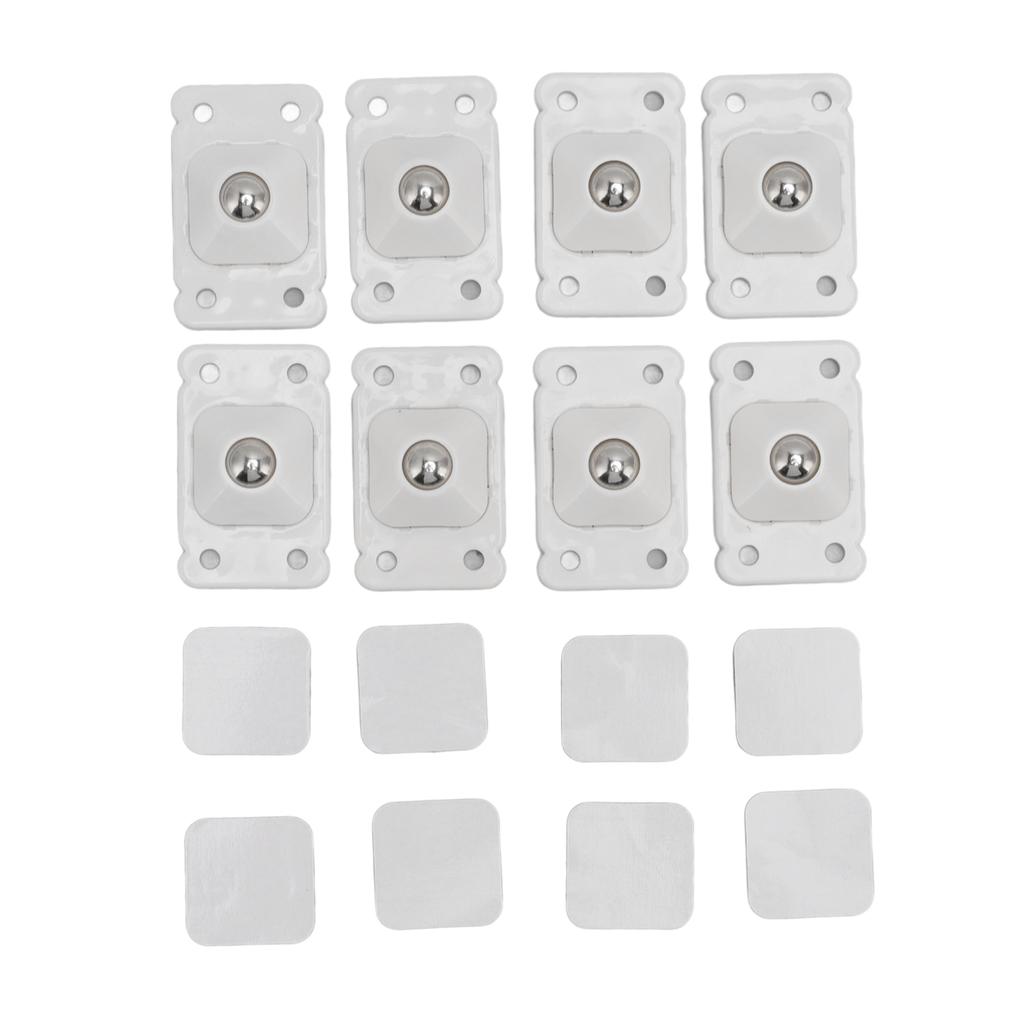 Caster Wheels Adhesive 360 Degree Rotation Roller Wheels for   Furniture Storage Box