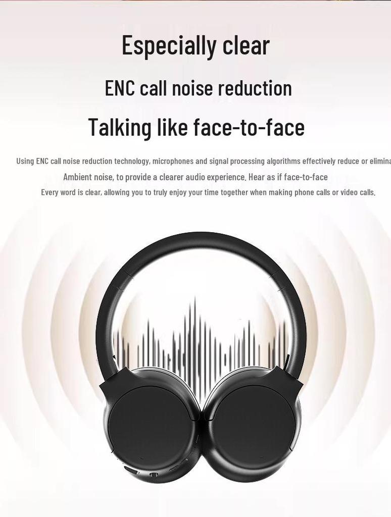 Universelle Bluetooth Over-Ear Noise-Cancelling Kopfhörer: Lange Akkulaufzeit, Hochwertiger Audio