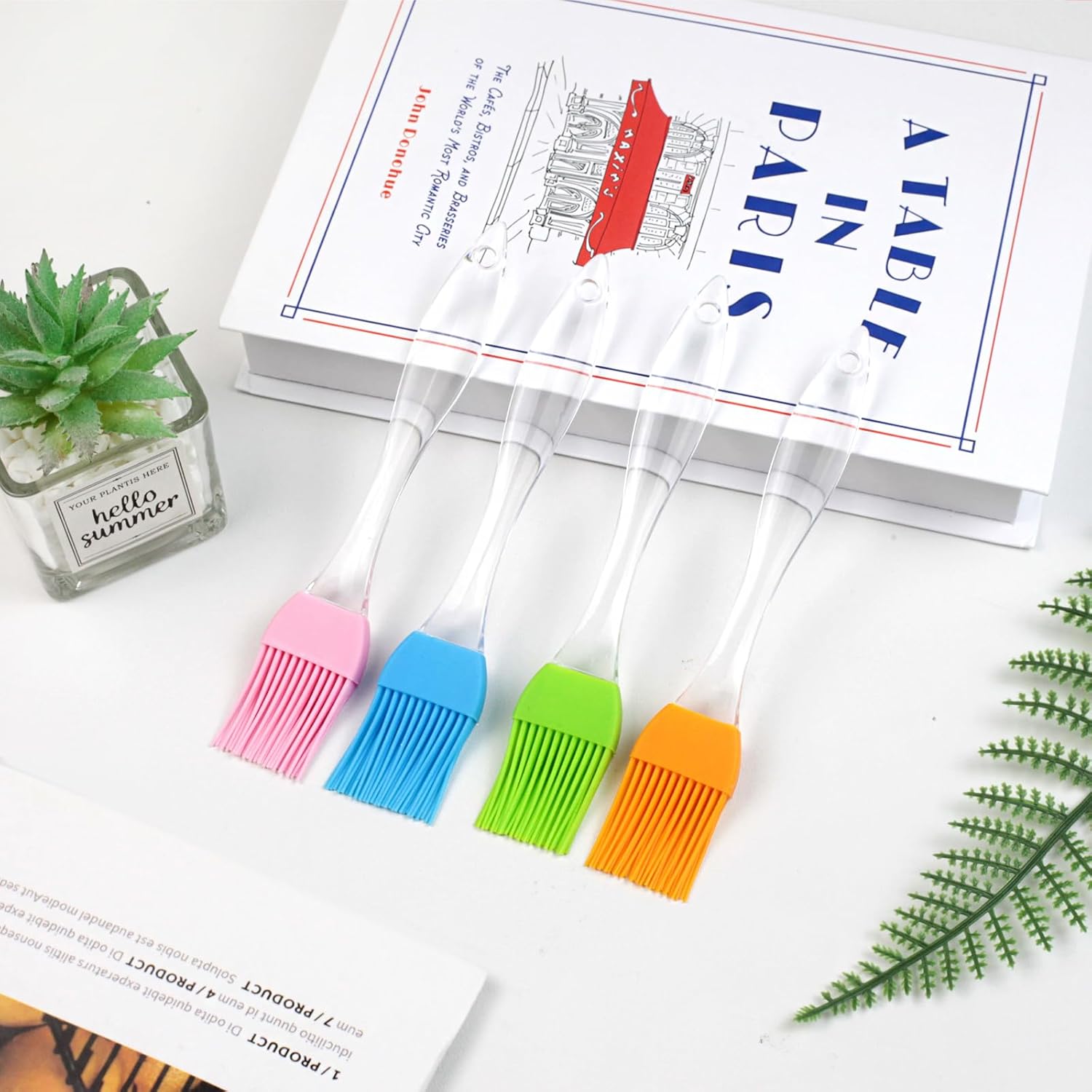 Силиконовая кондитерская и кисть для смазывания – Термостойкая кулинарная кисть для барбекю, гриля, выпечки и использования на кухне