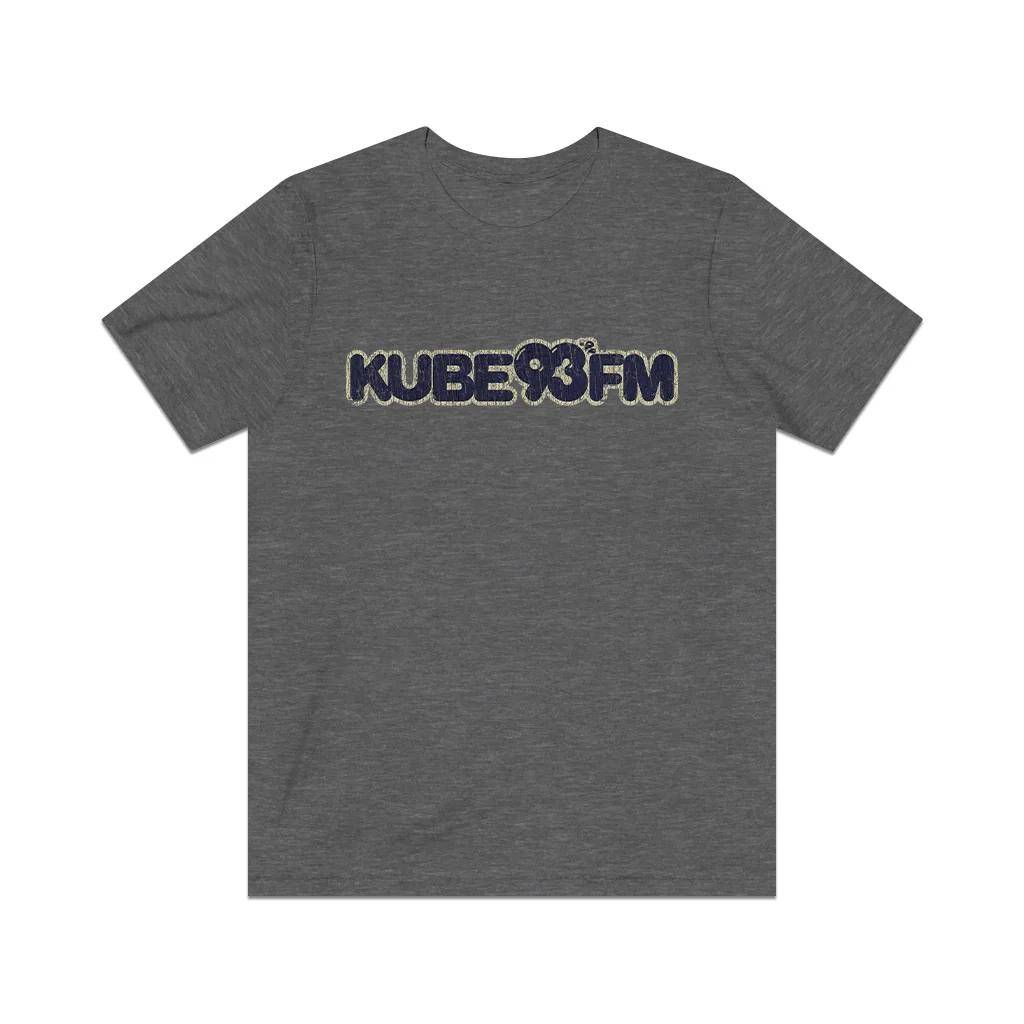 

KUBE 93 FM 1982 Vintage Men s T shirt 4XL
