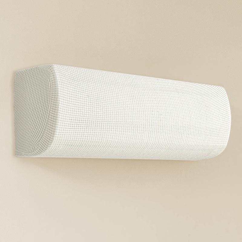 Elastic Ac Cover, Pineapple Print. Full Protection, No Power Needed. Easy-Clean & Modern Decor.