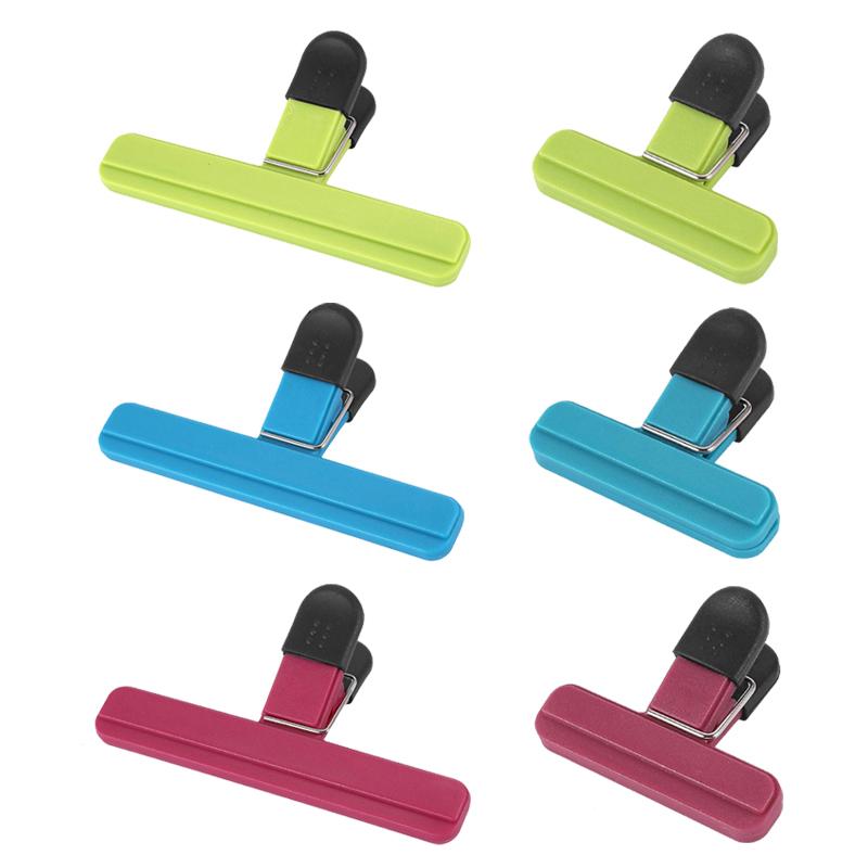 Portable T-type Kitchen Food Sealing Clip Plastic Bag Moisture Proof Leak Proof Freezer Bag Clips Clips for Food Bags DJ001