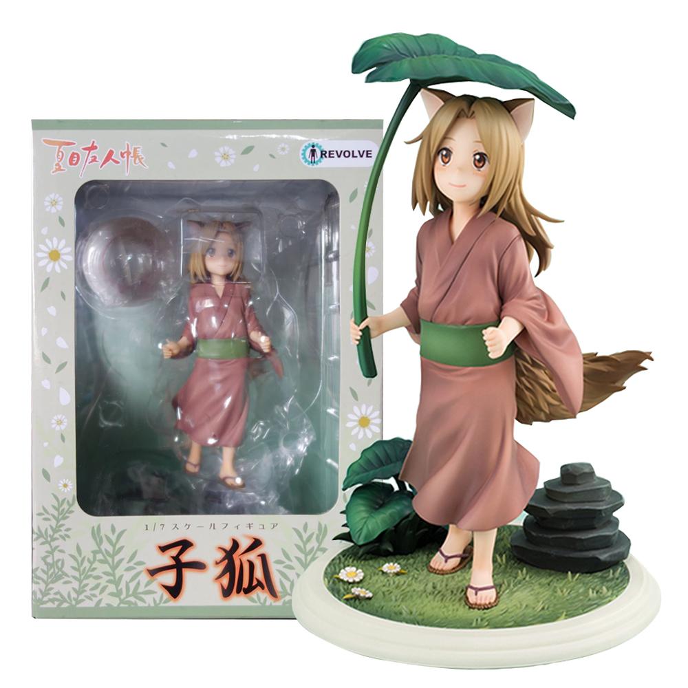 17CM Anime Natsume Yuujinchou Figure Kogitsune San Madara Nyanko Sensei Model Toy Gift Collection Aciton Figure Doll With box