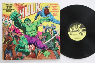 LP Record UNKNOWN ARTIST - The Incredible Hulk 8216 Peter Pan Recor 1978 US Children's Used