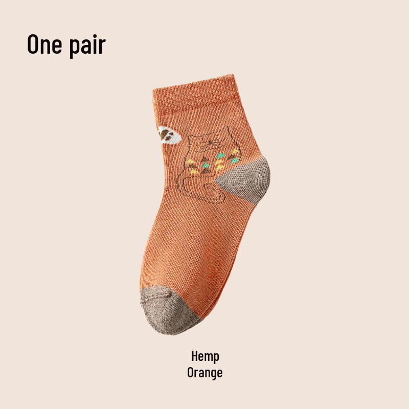 Mona Socks Весенняя коллекция 2026: Детские хлопковые носки для мальчиков и девочек 20-22 (7-9 years)