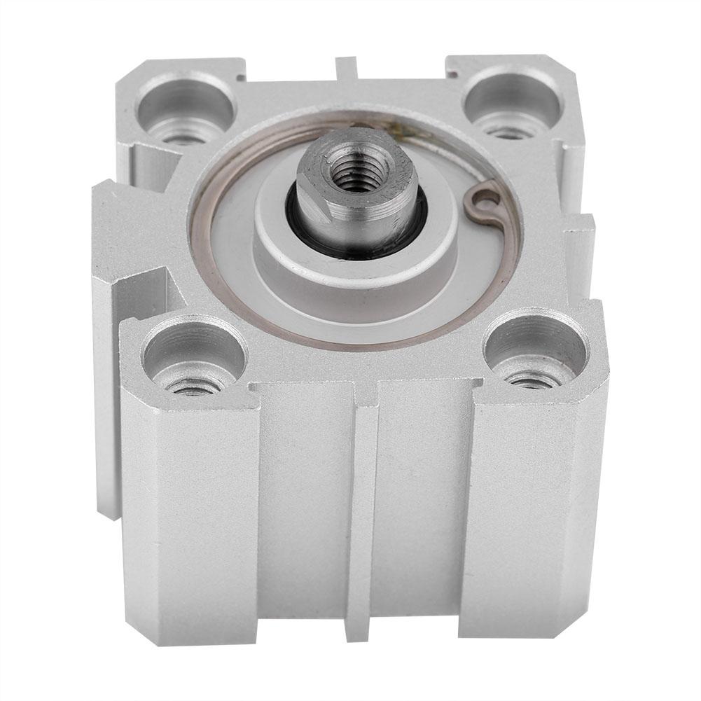SDA25 10 25mm Bore 10mm Stroke Aluminum Double Acting Pneumatic Air Cylinder