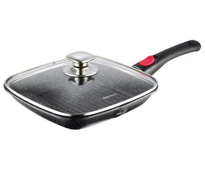 GRANIT-GRILLPFANNE 28cm KINGHOFF KH-1511 ABNEHMBARER GRIFF