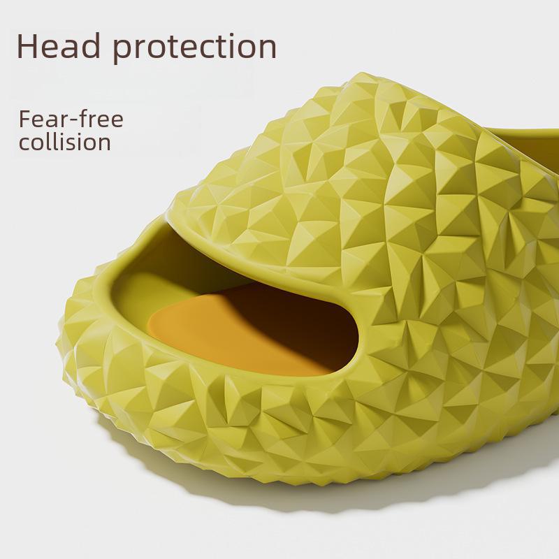 Zabawne letnie kapcie Durian dla par - Grubo podeszwowe kapcie domowe EVA dla mężczyzn i kobiet