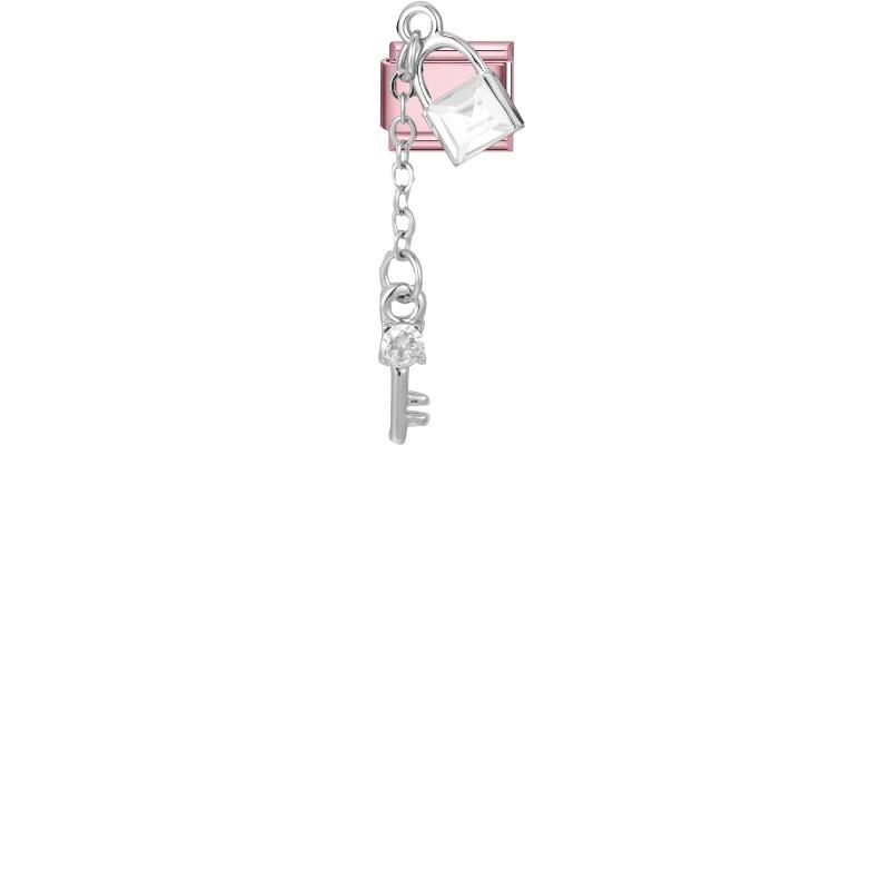 Cute Bow Knot Heart Moon Butterfly Star Candy Flower Italian Charm Links Fit 9MM Stainless Steel Bracelet Girls' DIY Making Gift