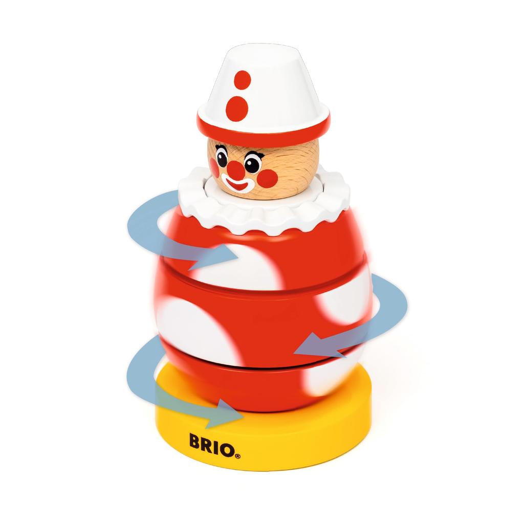 BRIO Spinning Crown 30237, for ages 1 and up. [Toy, Wooden Toy, Gift (Birthday/Christmas)]