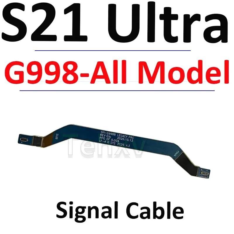 WIFI Signal Antenne Ladeanschluss Platine NFC Spule Micro LCD Hauptkabel 5G mmWelle Für Samsung Galaxy S21 Ultra G998N G998B G998U