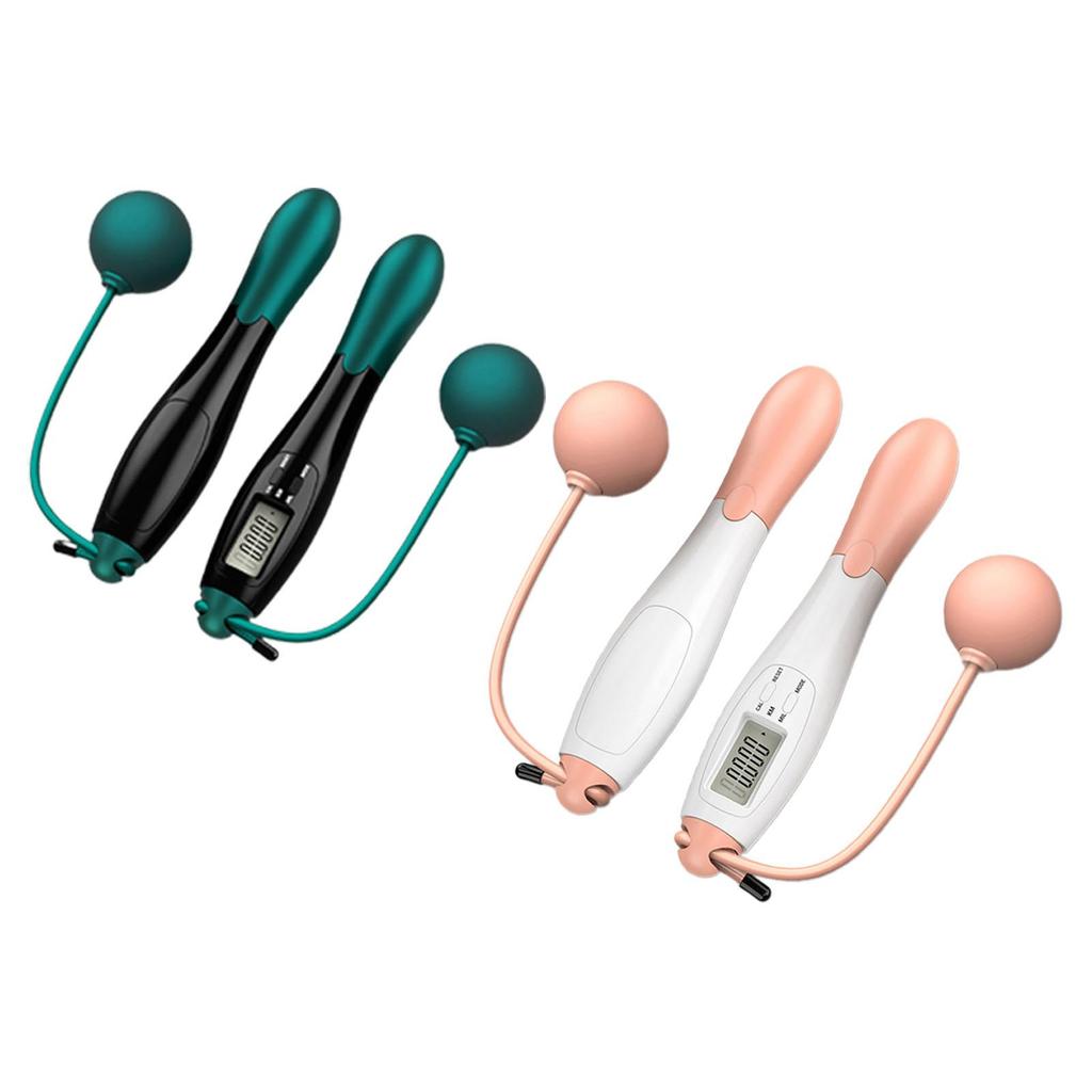 Cordless Jump Rope Speed Creative with Digital Counter Skip Rope Ropeless Skipping Rope for Indoor Outdoor Boxing Gym Women