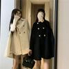 2026 Winter Warm Elegant Fur Coats Women Button Patchwork Vintage Loose Jacket Female Korean Fashion Designer Casual Outwear Coat New