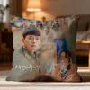 Hot C-CCrash Landing on You Cushion Cover Soft Washable Pillow Case Multi-Scene for Couch Bed Travel Office Use