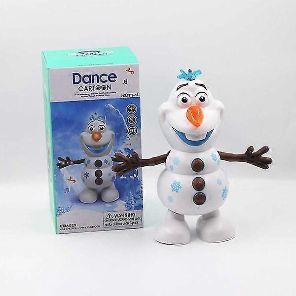 Olaf Singen Tanzen Disney Spielzeug Frozen Schneemann Musikalisch Leuchtend Jungen Mädchen Spielzeug