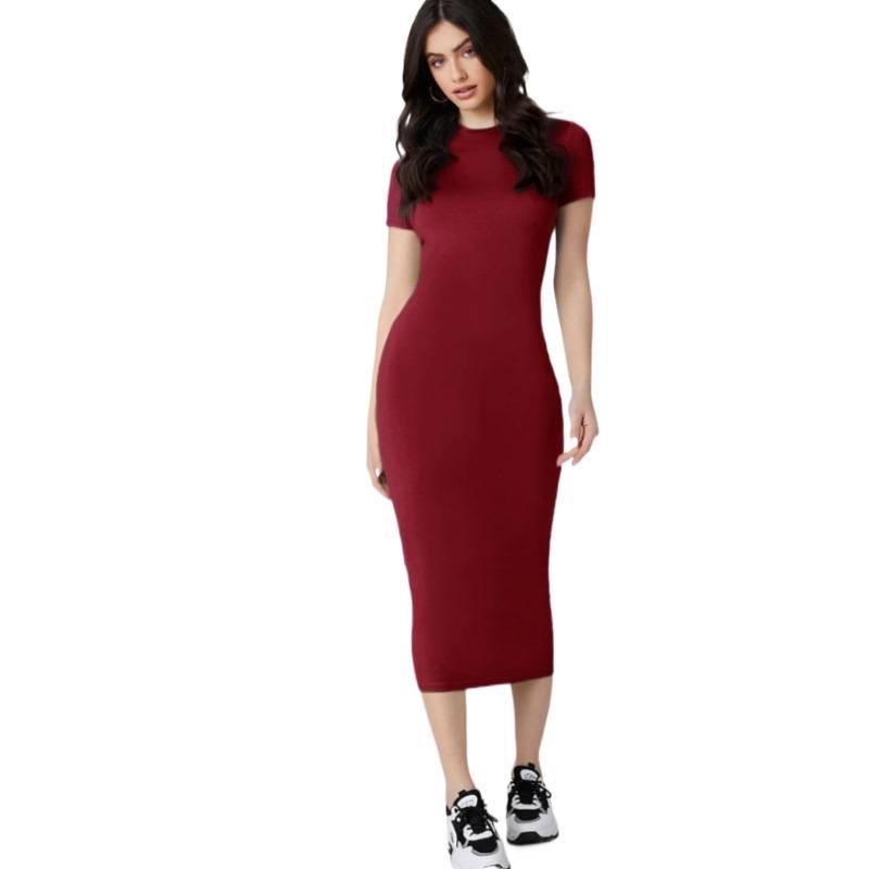 European & American Style Women's Slim Fit Sexy Hip Wrap Dress
