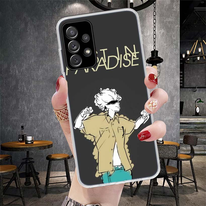 JujuKaisen Gojo Satoru Phone Case For Samsung Galaxy A12 A22 A32 A52 A72 A02S A51 A50S A71 A70 A31 A20S Note 20 Ultra S10 A10S G
