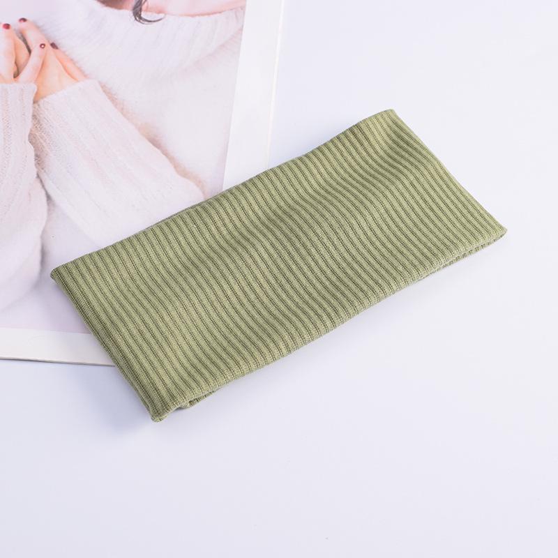 Korean Style Knitted Women's Headband: Versatile, Sweat-Absorbent, Elastic for Sports & Face Washing