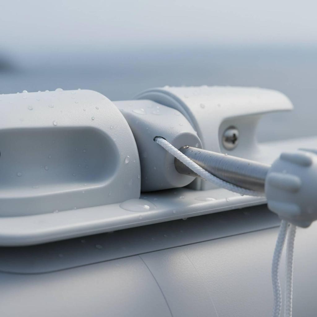 Inflatable Boat Oar Lock Wear Resistant Universal Oarlock Base Sturdy
