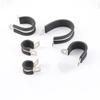 Metal Rubber Lined Clips R-type Cable Fasteners  Hardware Electrical Fittings