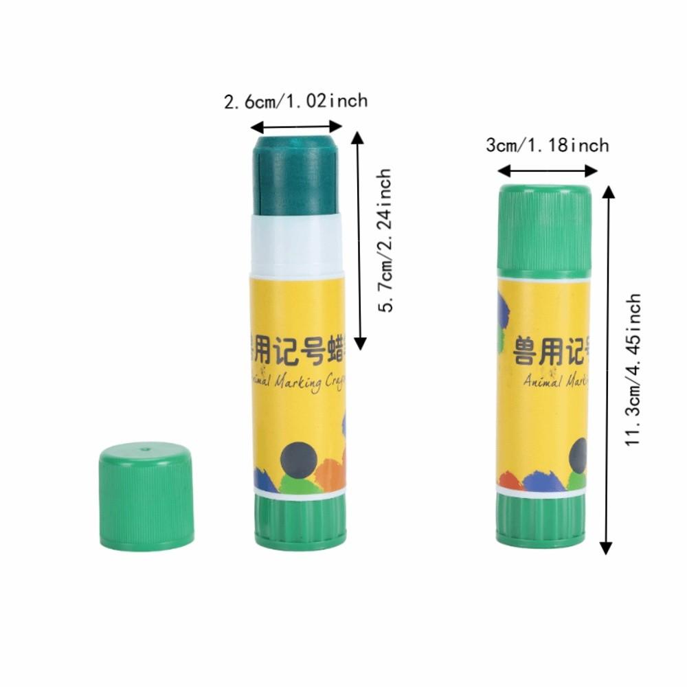24Pcs Durable Livestock Marking Crayon Wax Veterinary Marker Farming Marking Accessories  Cattle