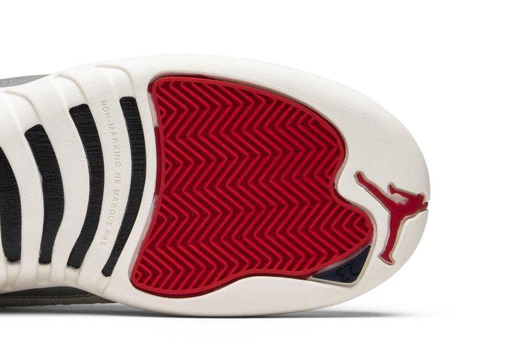 Kids' Sneakers Jordan 12 Retro International Flight (GS) College Navy/University Red-Sail