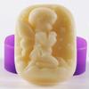1x Přírodní mýdlo Angel Girl Ručně vyráběná forma na mýdlo Silikonový dort Nástroj na modelování ledu Dekorativní umění na pečivo