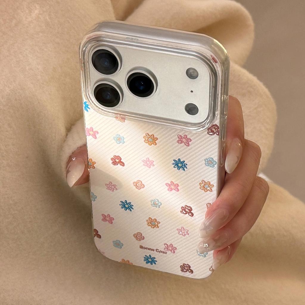 Autumn Flower 16 for Apple 17 Promax Mobile Phone Case for IPhone 15 for 12 Temperament Simple 14 Anti-fall 13 Hard
