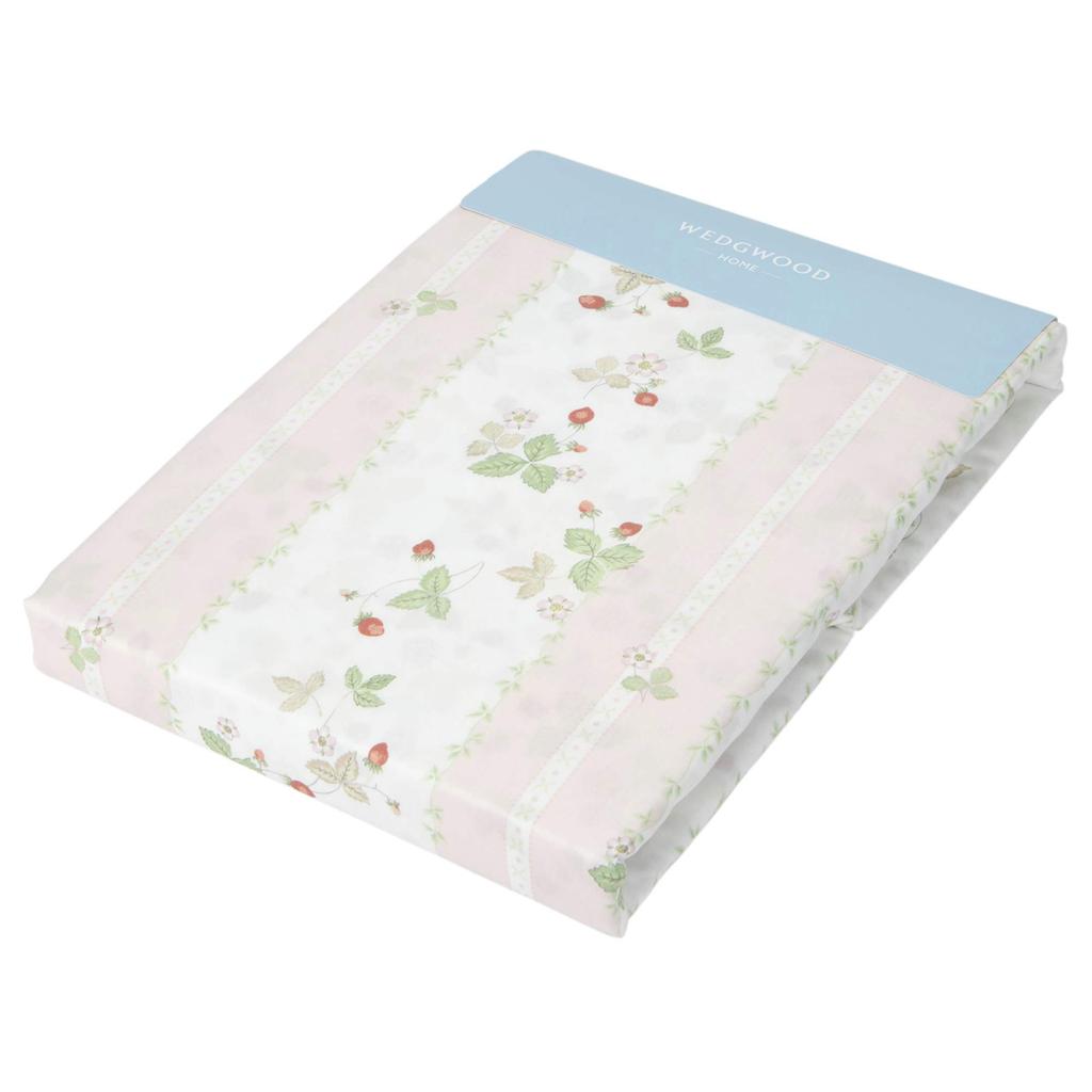 Nishikawa Duvet Wild Easy To Put On and Take Made In PI27130623P [Nishikawa] Cover, Double, Wedgwood, Strawberry, Off, Japan, Pink,