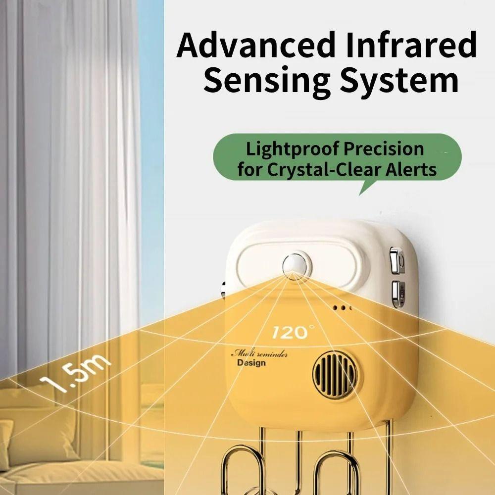 Simple Operation Door Reminder Sensor Intelligent Voice Voice Prompt Sensor  Home Use