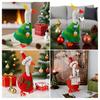 Christmas Goose Costume Felt Fabric Seasonal Goose Figurines Costume Handmade Festive Outfit Table Desk Decoration