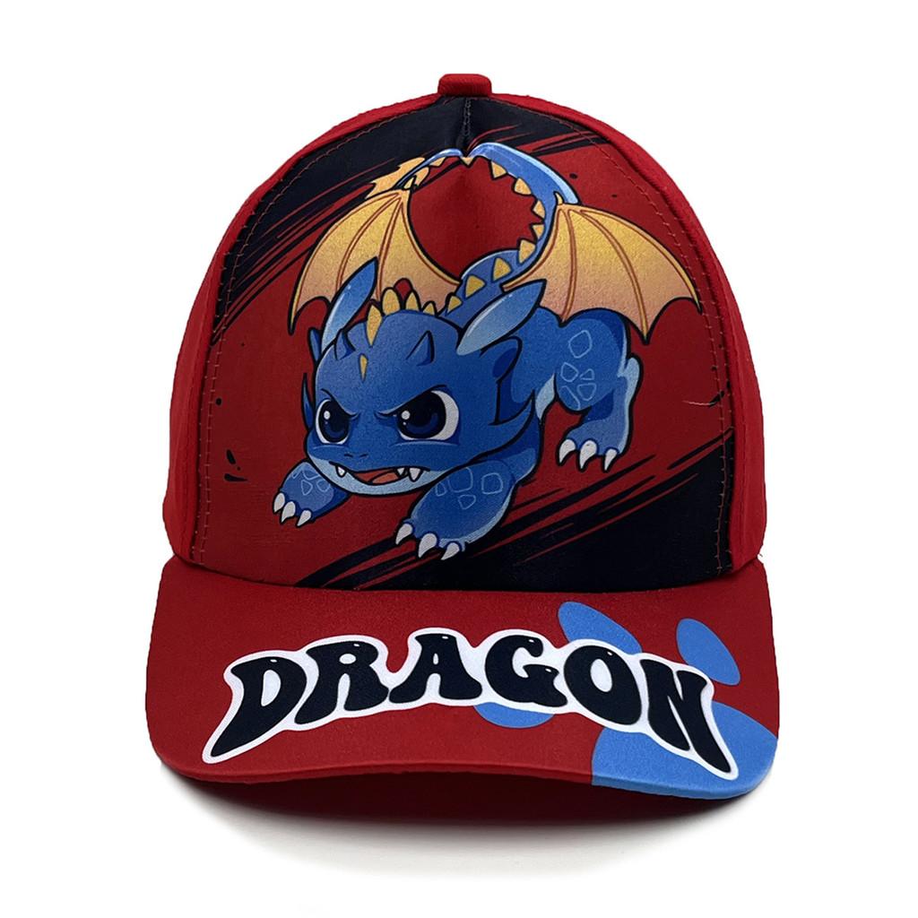 Dinosaur Cartoon Kids Baseball Cap With Sun Protection For Summer Play And Outdoor Activities