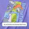 MQDMINI Kids' Anti-Bacterial Cartoon Short Sleeve T-Shirt