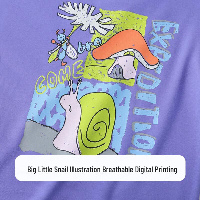 MQDMINI Kids' Anti-Bacterial Cartoon Short Sleeve T-Shirt