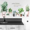 Leaves Pattern Wall Sticker Modern Art Decal Mural for Kids Rooms Home Decor