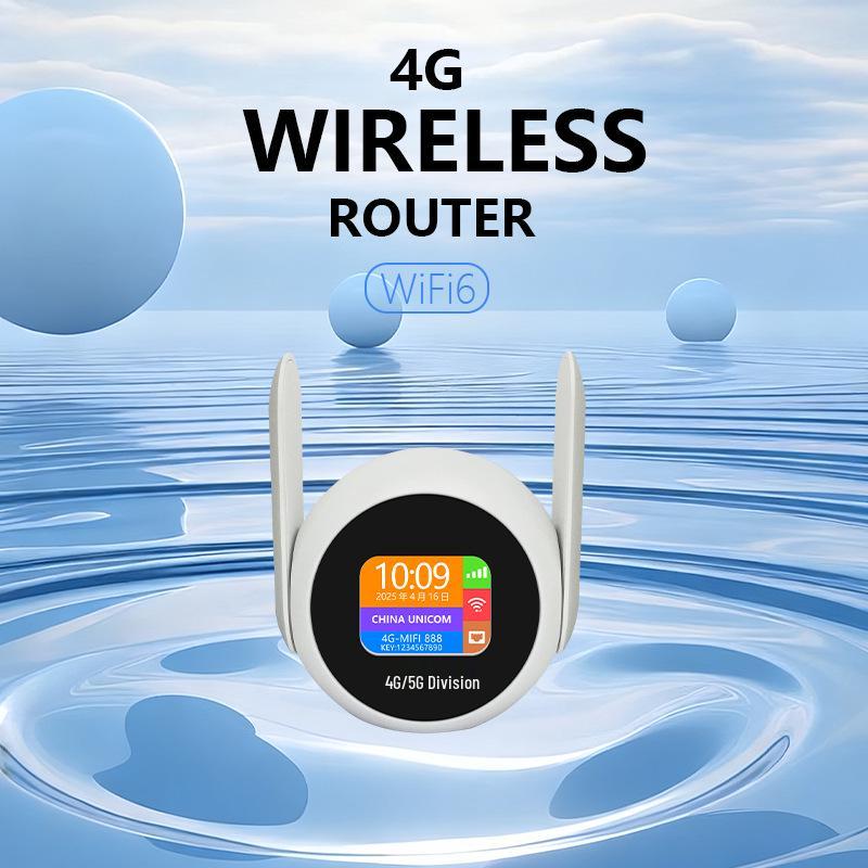 4G LTE WiFi 6 SIM Card Wireless Router with Type-C Office CPE