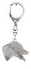Dalmatian, Carriage Dog, Spotted Coach Dog - Silver-plated Key Ring with Dog, Handbag Decoration, Backpack Pendant by Art-Dog Brand