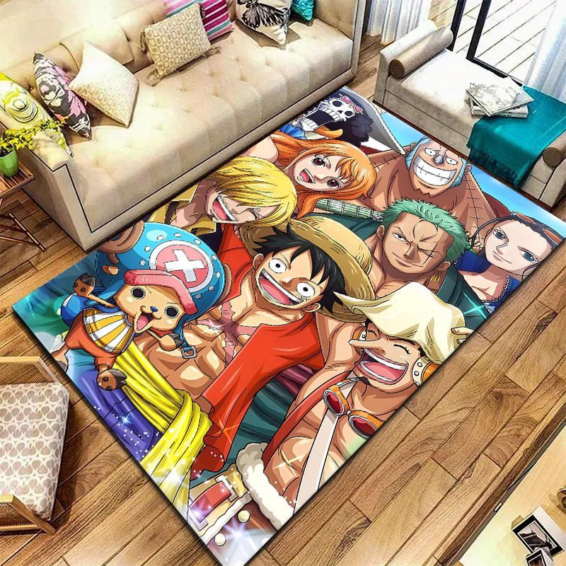 Anime One Piece Carpet Rug For Living Room Bedroom Home Sofa Decoration,kids Play Nonslip Floor Mat