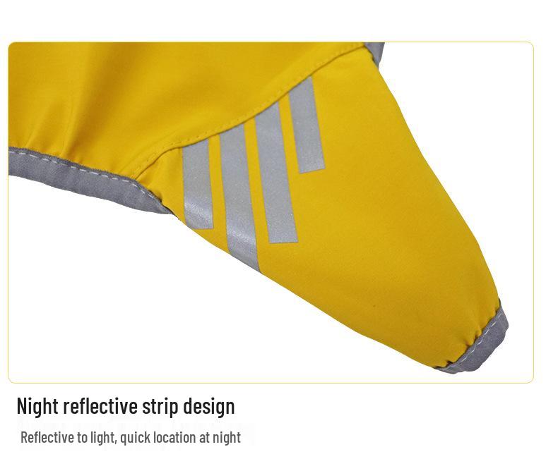 Full-Coverage Waterproof Dog Raincoat for Small Breeds