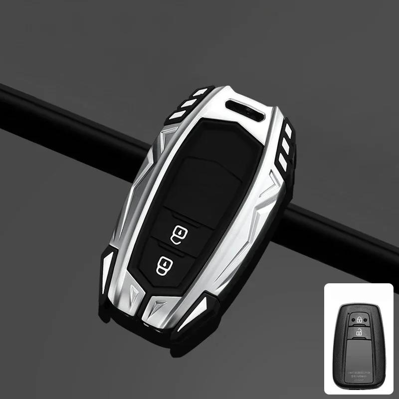 

Zinc Alloy Car Remote Key Case Cover For Toyota CHR Camry Prius Land Cruiser Prado Furniture Corolla Yaris RAV4 Highlander