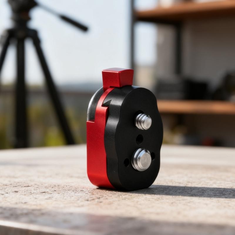 Lightweight Camera Mounting Plate Monitor Quick Release Plate for LCD Monitor Arm LED Light Camera 3/8Inch 1/4Inch