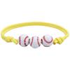 Sports Bracelet Rugby Braided Unisex Adjustable Ball Shape Bracelet Jewellery