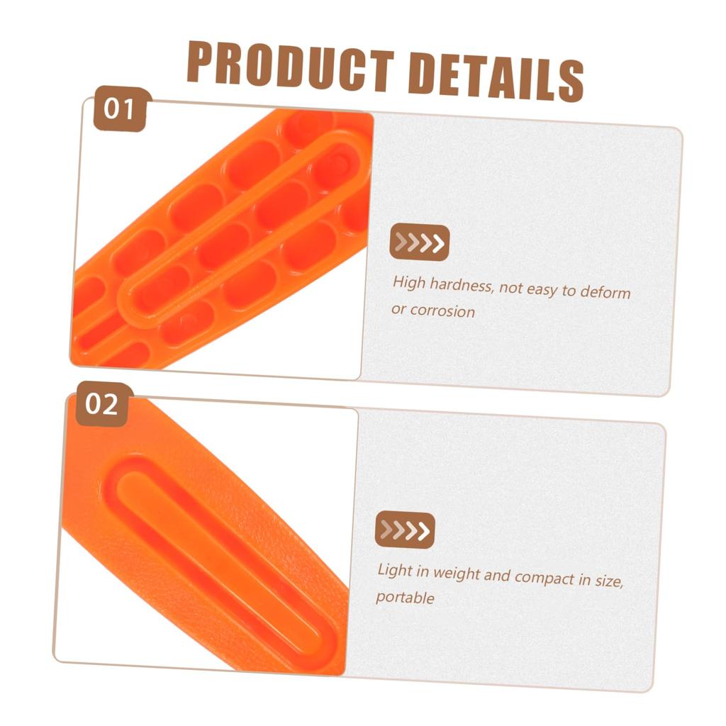 JOINPAYA Manete de Cauciuc din Nailon pentru Bicicletă Tip Multifuncțional Suporturi pentru Bicicletă Electrică Unealtă de Reparare a Anvelopelor 2 Buc.